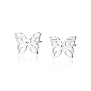 Cercei argint cu fluturasi DiAmanti Z1835ER-DIA (Argint 925‰ 0,8 g.)